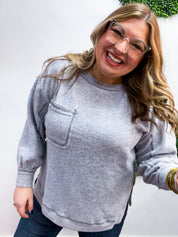 Cider Mill Sweater in Heather Grey