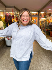 Cider Mill Sweater in Heather Grey