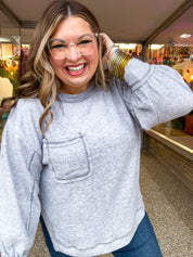 Cider Mill Sweater in Heather Grey