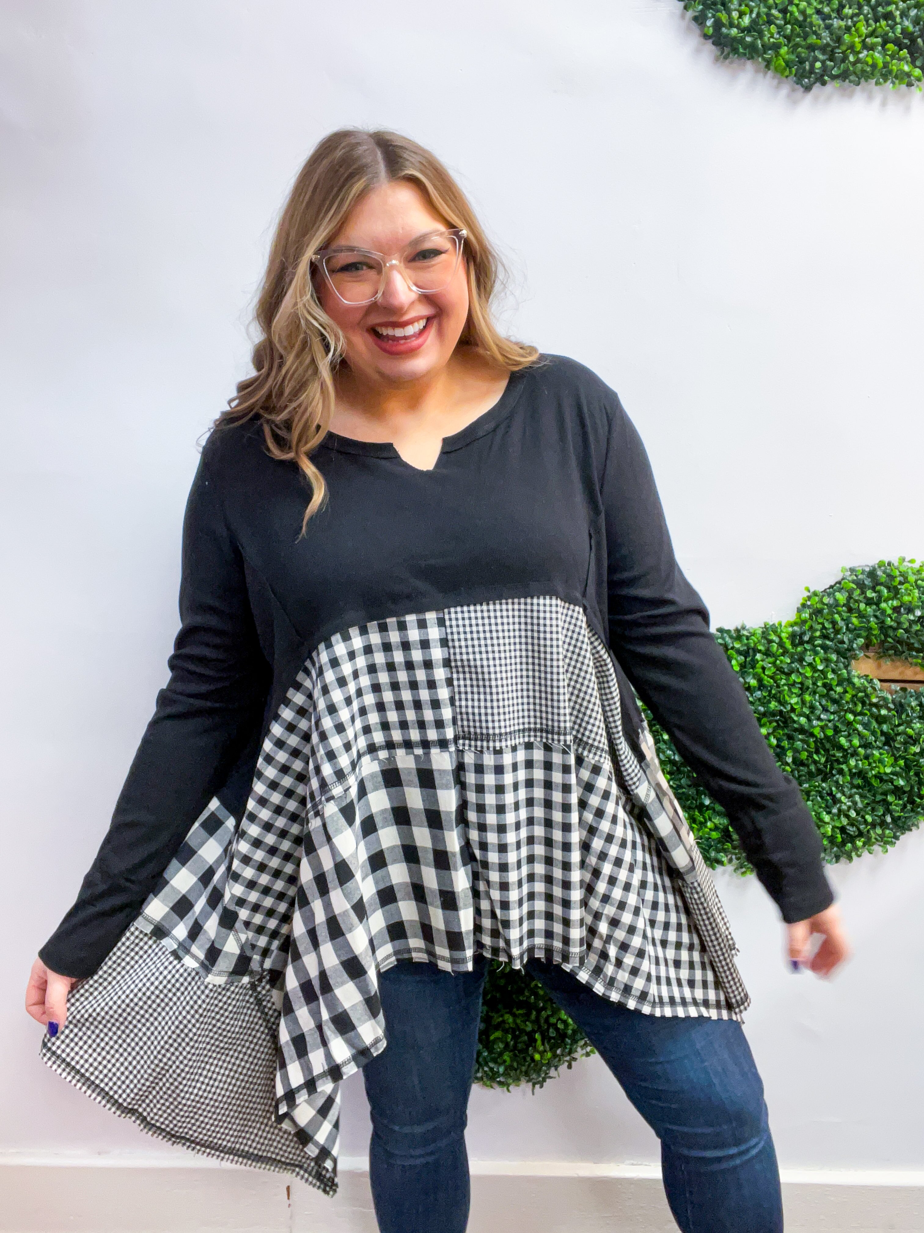 Patchwork Whimsy Top