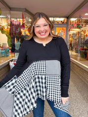 Patchwork Whimsy Top