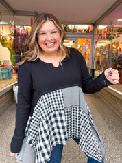 Patchwork Whimsy Top