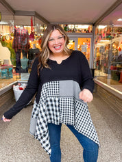 Patchwork Whimsy Top