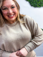 Warm Wishes Pullover in Ash Mocha