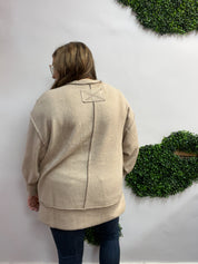 Warm Wishes Pullover in Ash Mocha