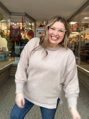 Warm Wishes Pullover in Ash Mocha