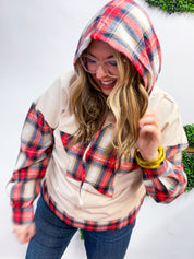 Starlight Plaid Hoodie *FINAL SALE*