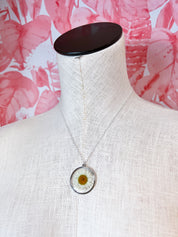 Beverly Jane | Pocketful of Daisies Necklace in Silver