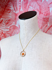 Beverly Jane | Meadow Keepsakes Necklace in Orange