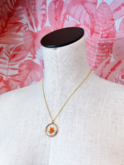 Beverly Jane | Meadow Keepsakes Necklace in Orange