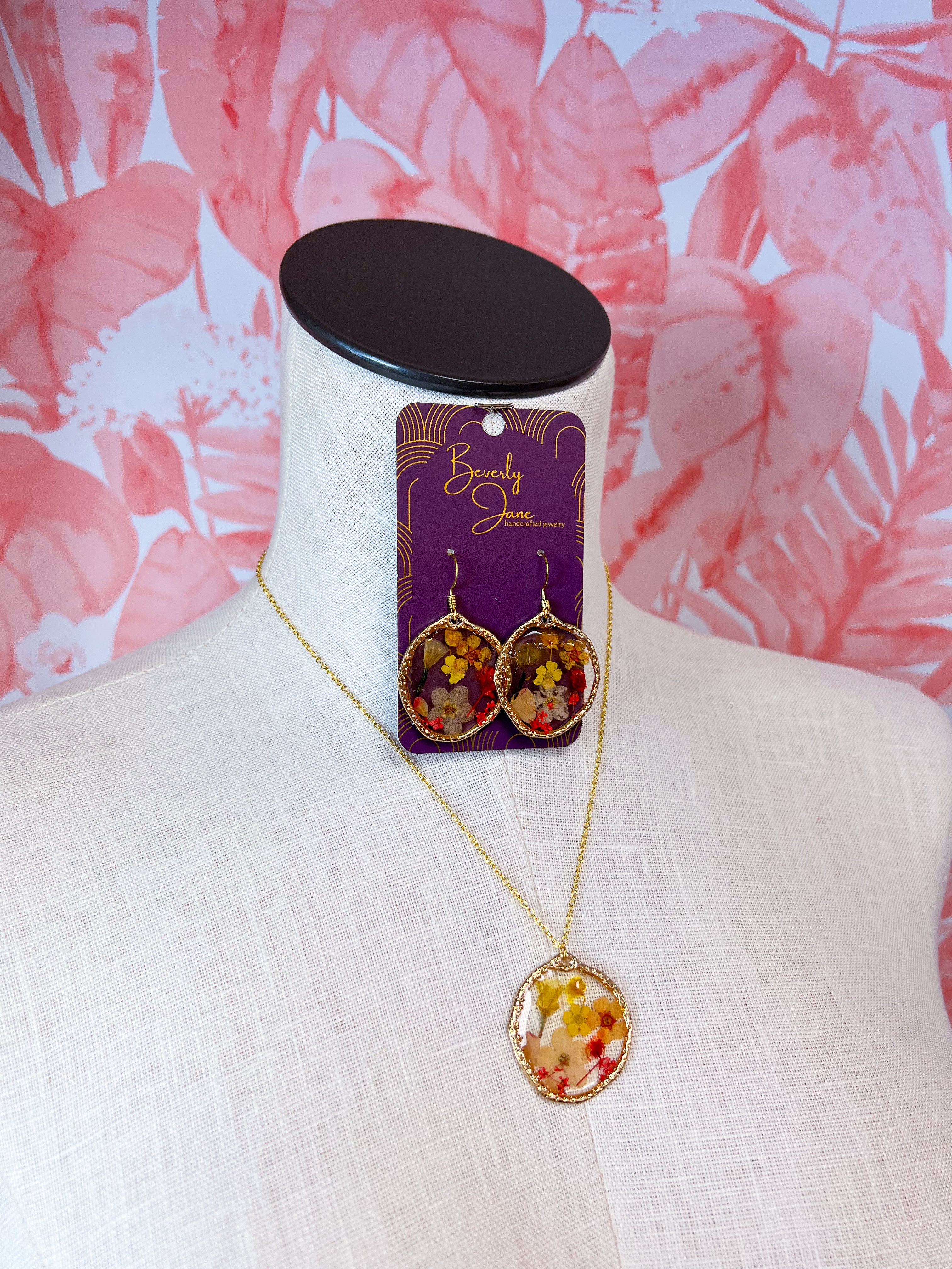 Beverly Jane | Golden Meadow Earrings