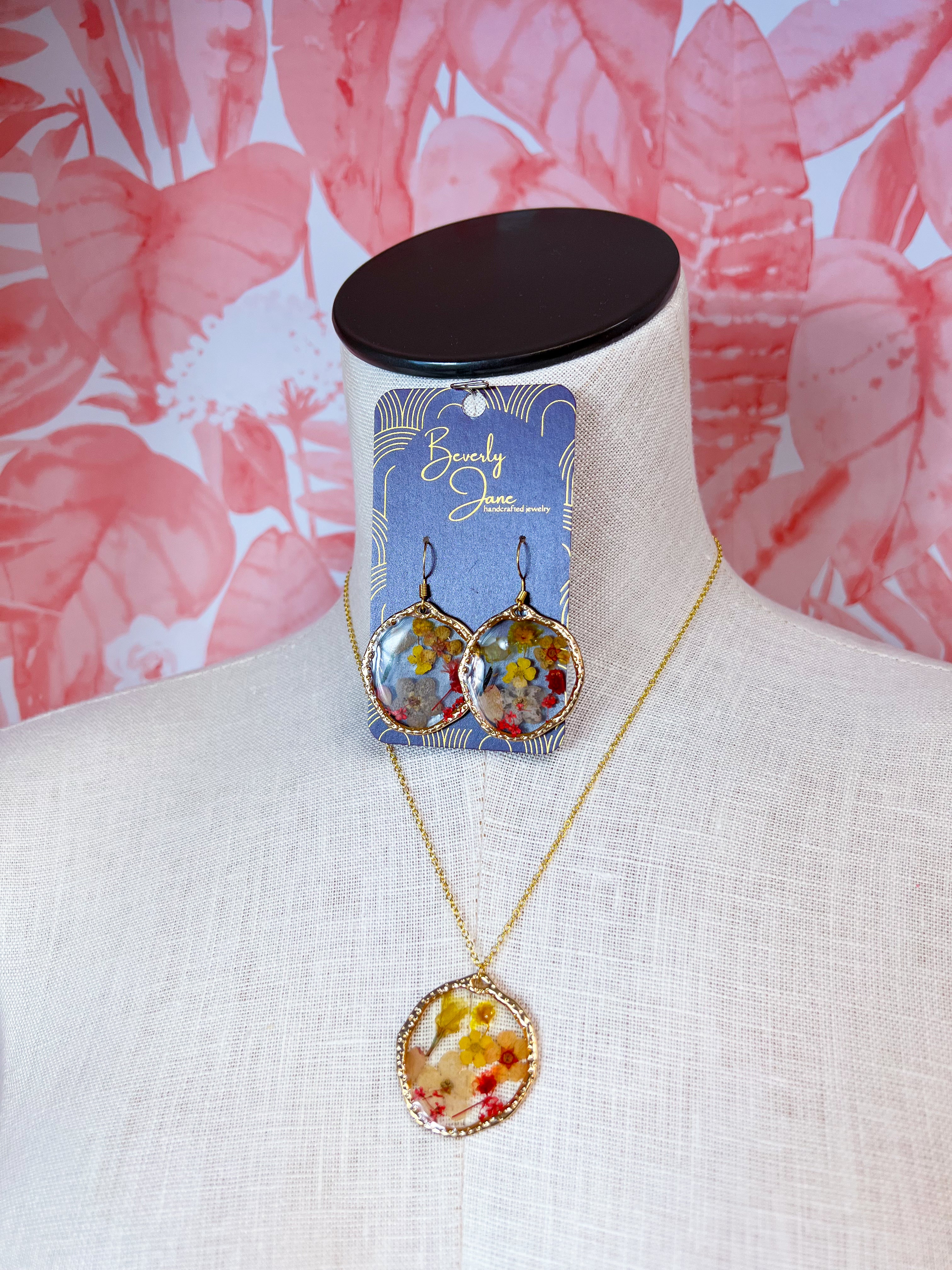 Beverly Jane | Golden Meadow Necklace