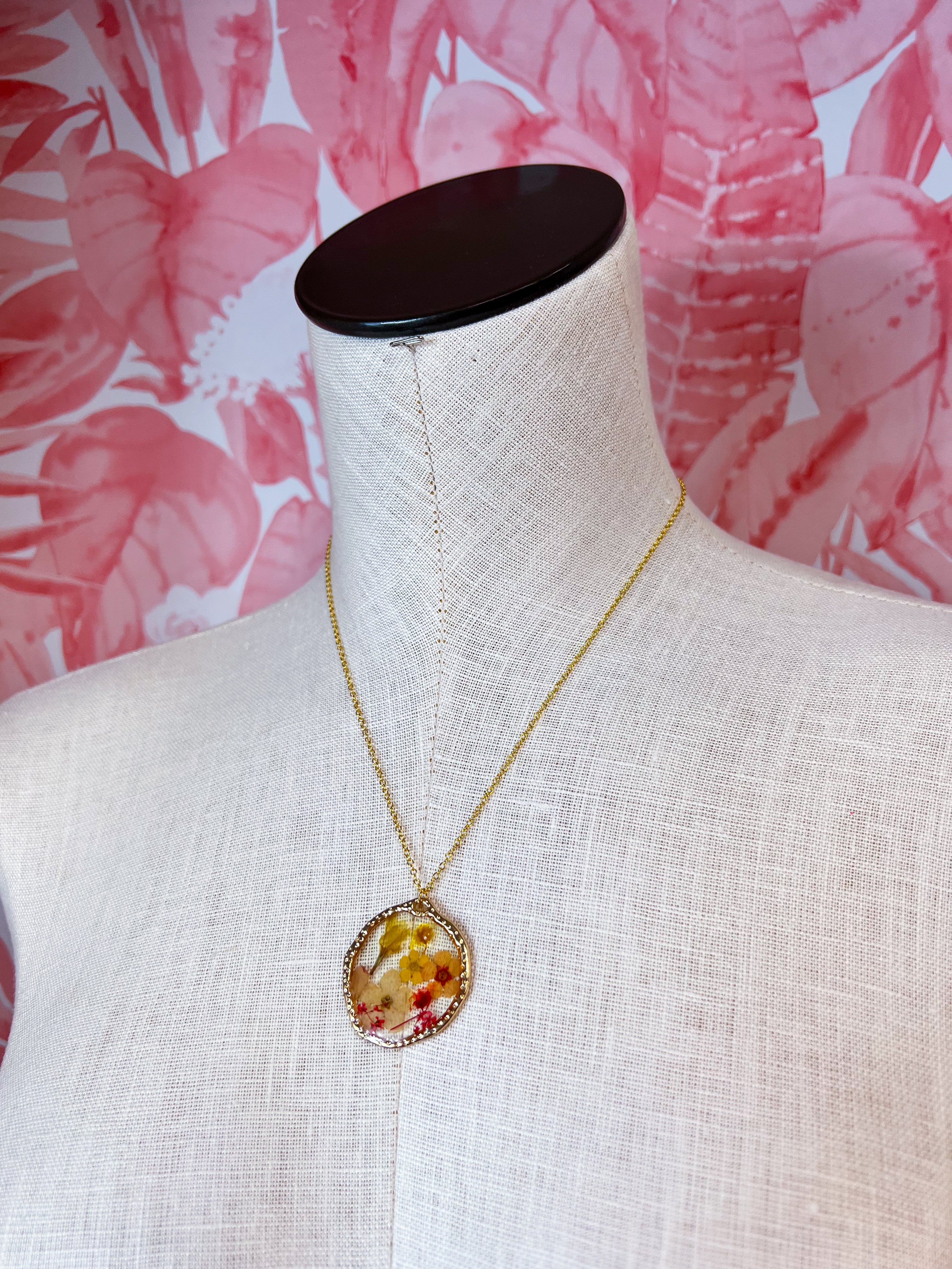 Beverly Jane | Golden Meadow Necklace
