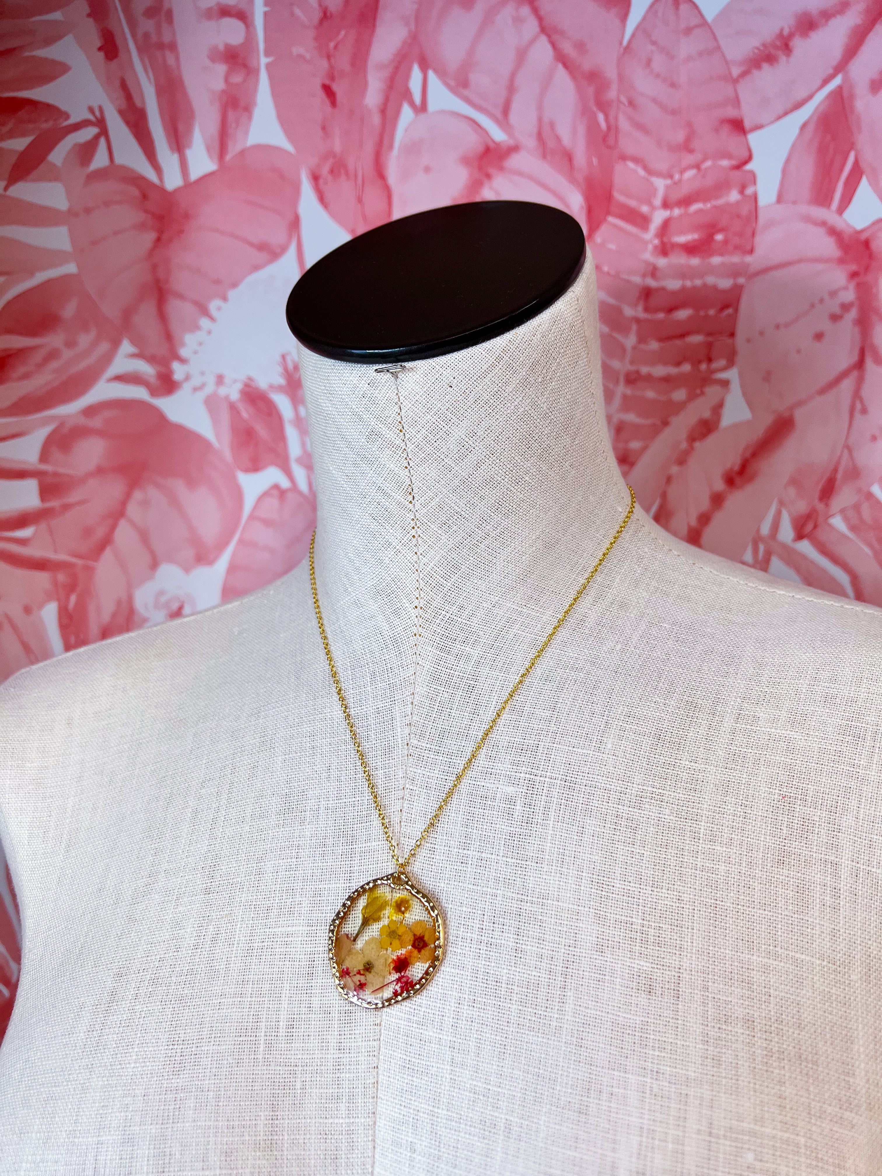 Beverly Jane | Golden Meadow Necklace