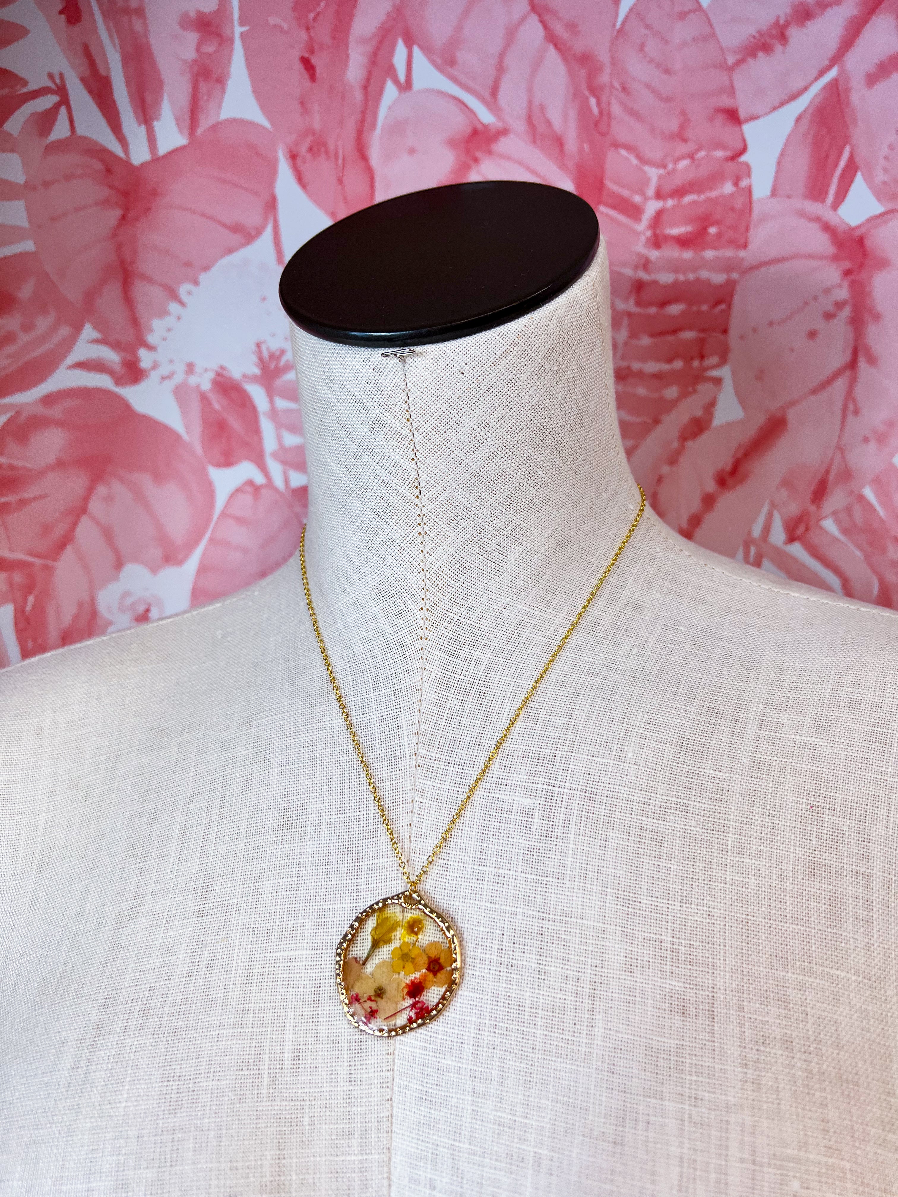 Beverly Jane | Golden Meadow Necklace