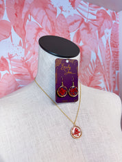 Beverly Jane | Meadow Keepsakes Necklace in Red