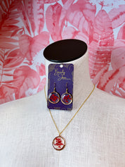 Beverly Jane | Meadow Keepsakes Necklace in Red