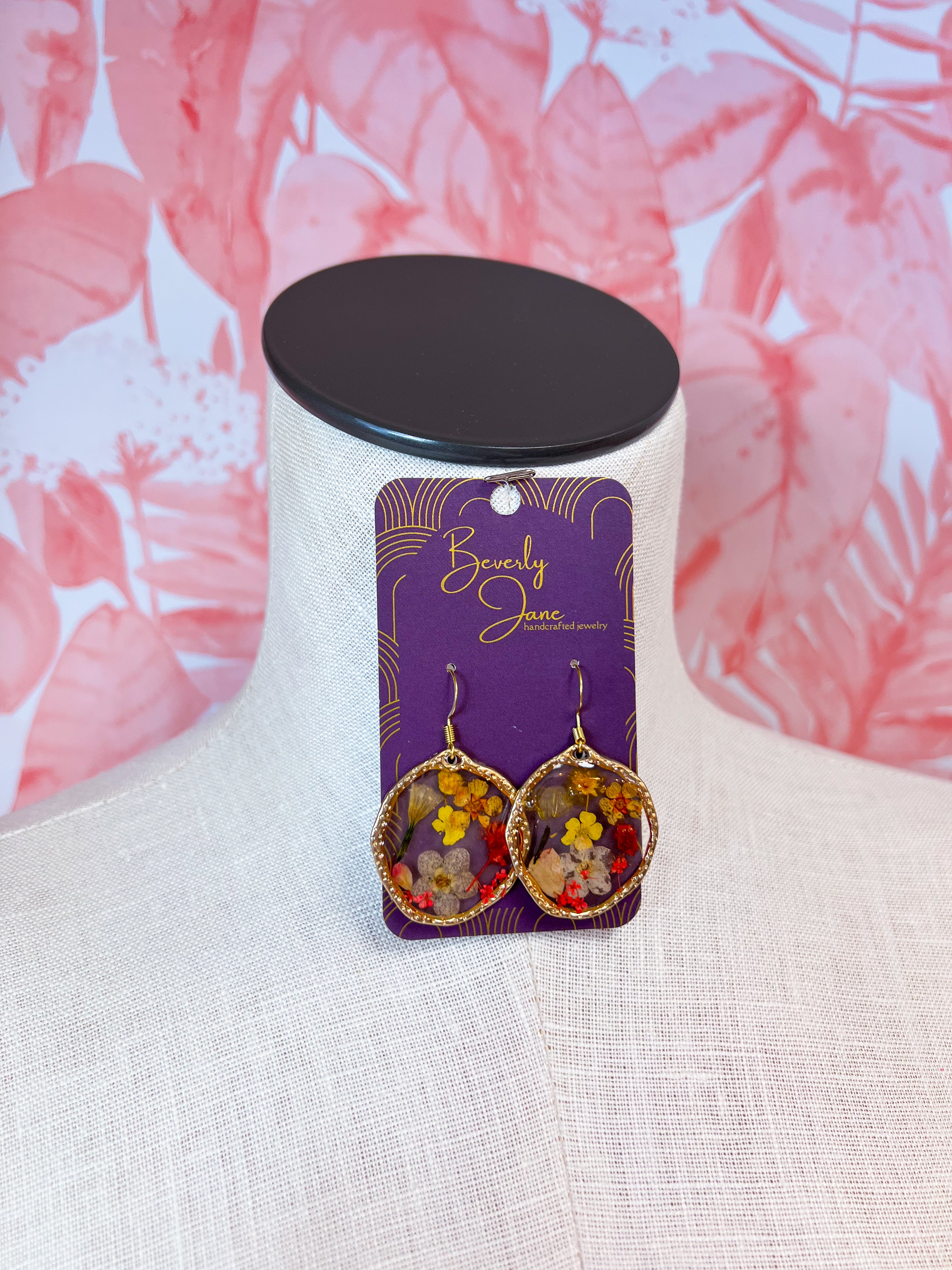 Beverly Jane | Golden Meadow Earrings