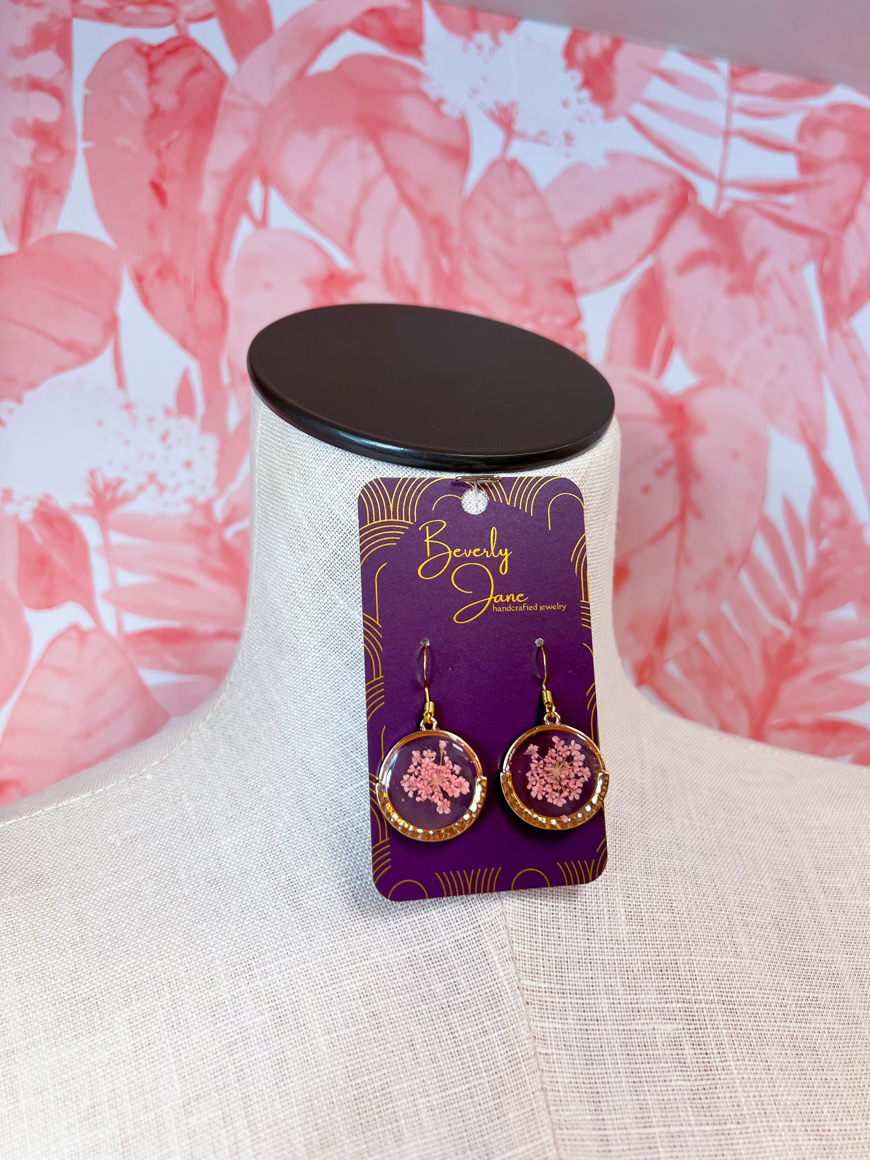Beverly Jane | Meadow Keepsakes Earrings in Pink