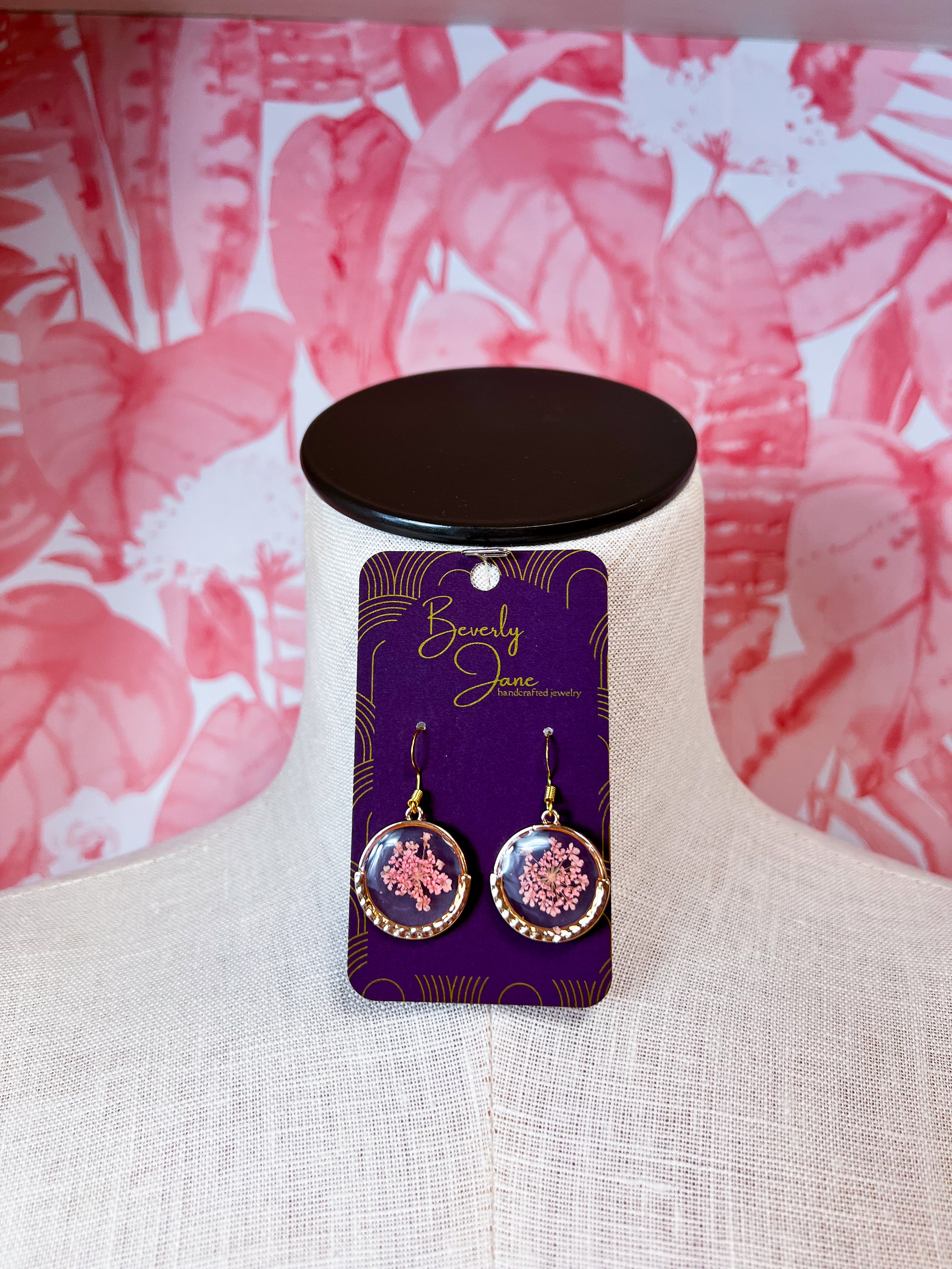Beverly Jane | Meadow Keepsakes Earrings in Pink