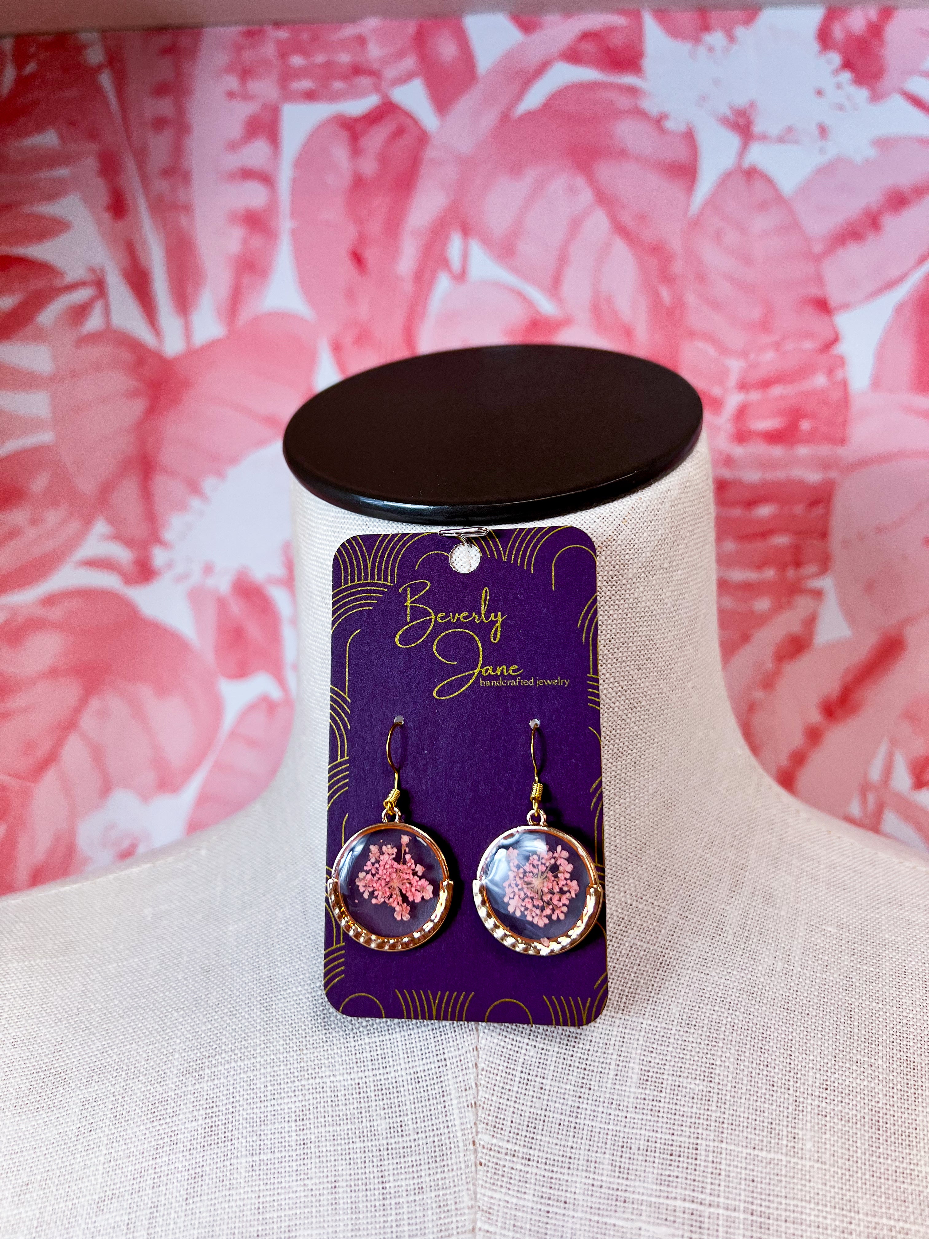 Beverly Jane | Meadow Keepsakes Earrings in Pink