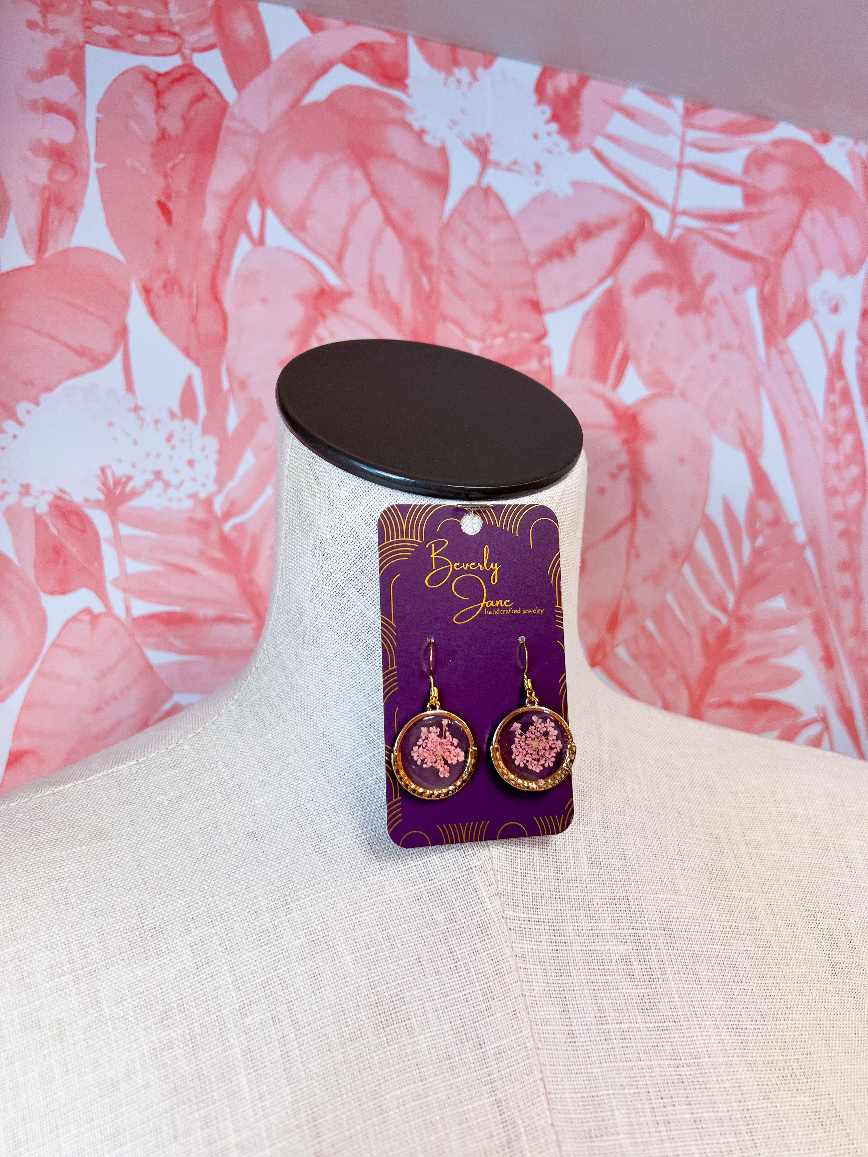 Beverly Jane | Meadow Keepsakes Earrings in Pink