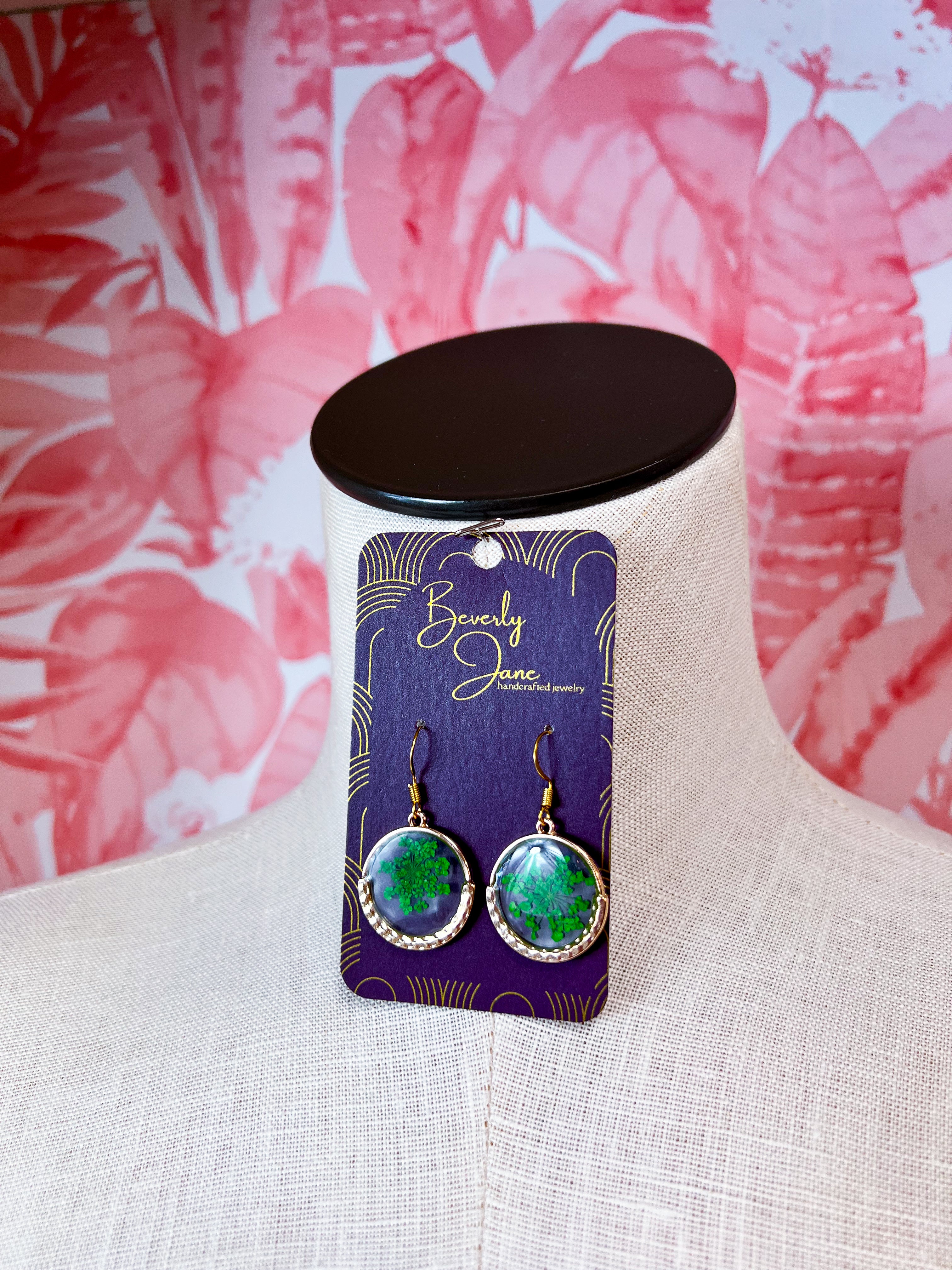 Beverly Jane | Meadow Keepsakes Earrings in Green