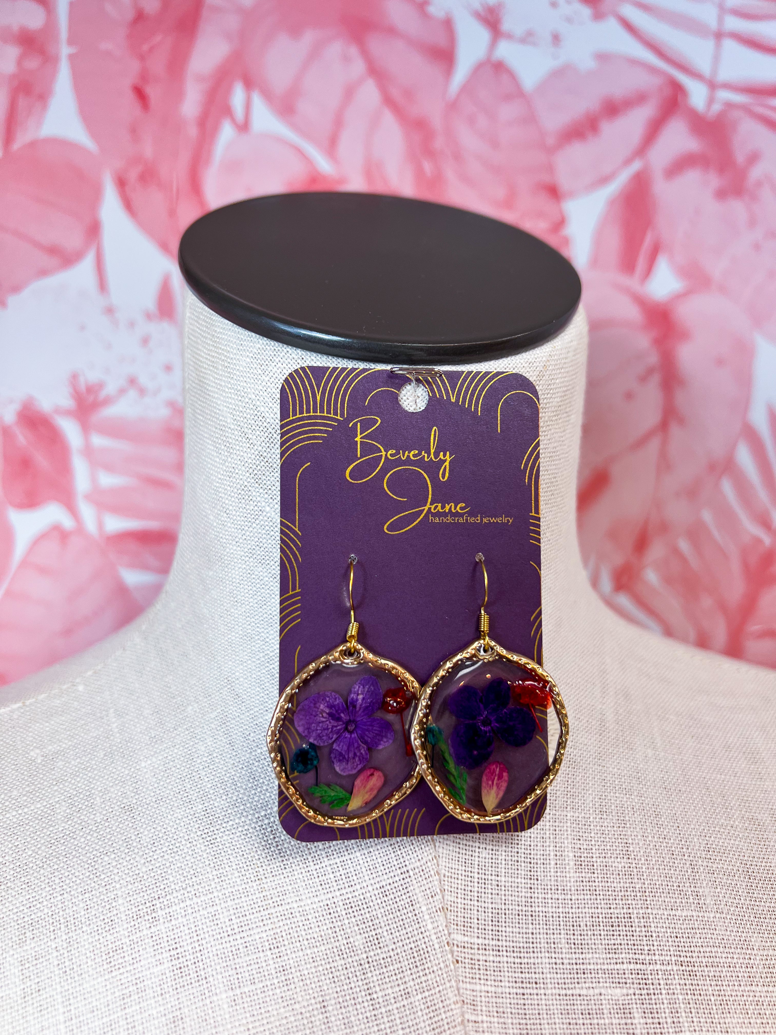 Beverly Jane | Violet Reverie Earrings