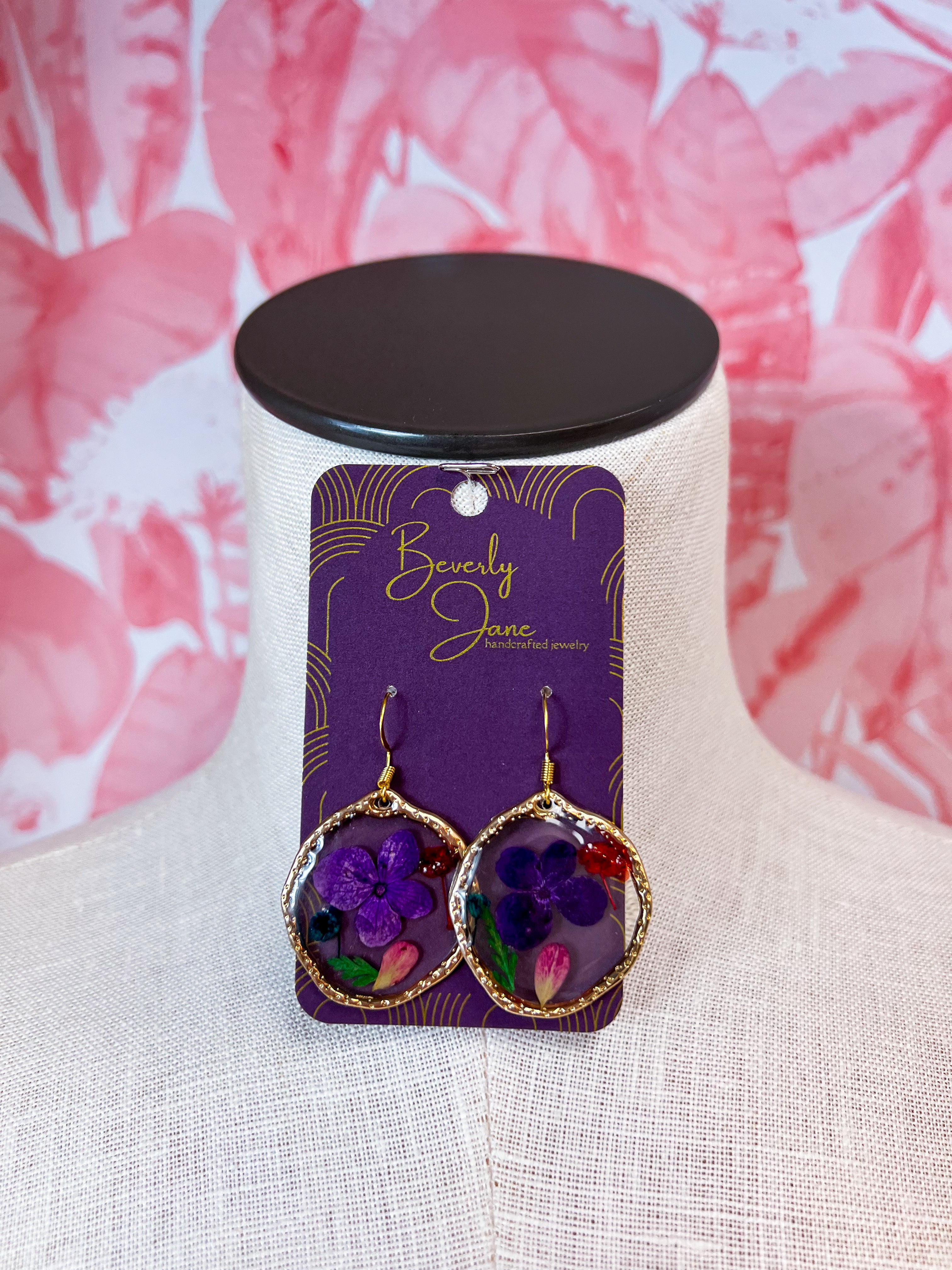 Beverly Jane | Violet Reverie Earrings