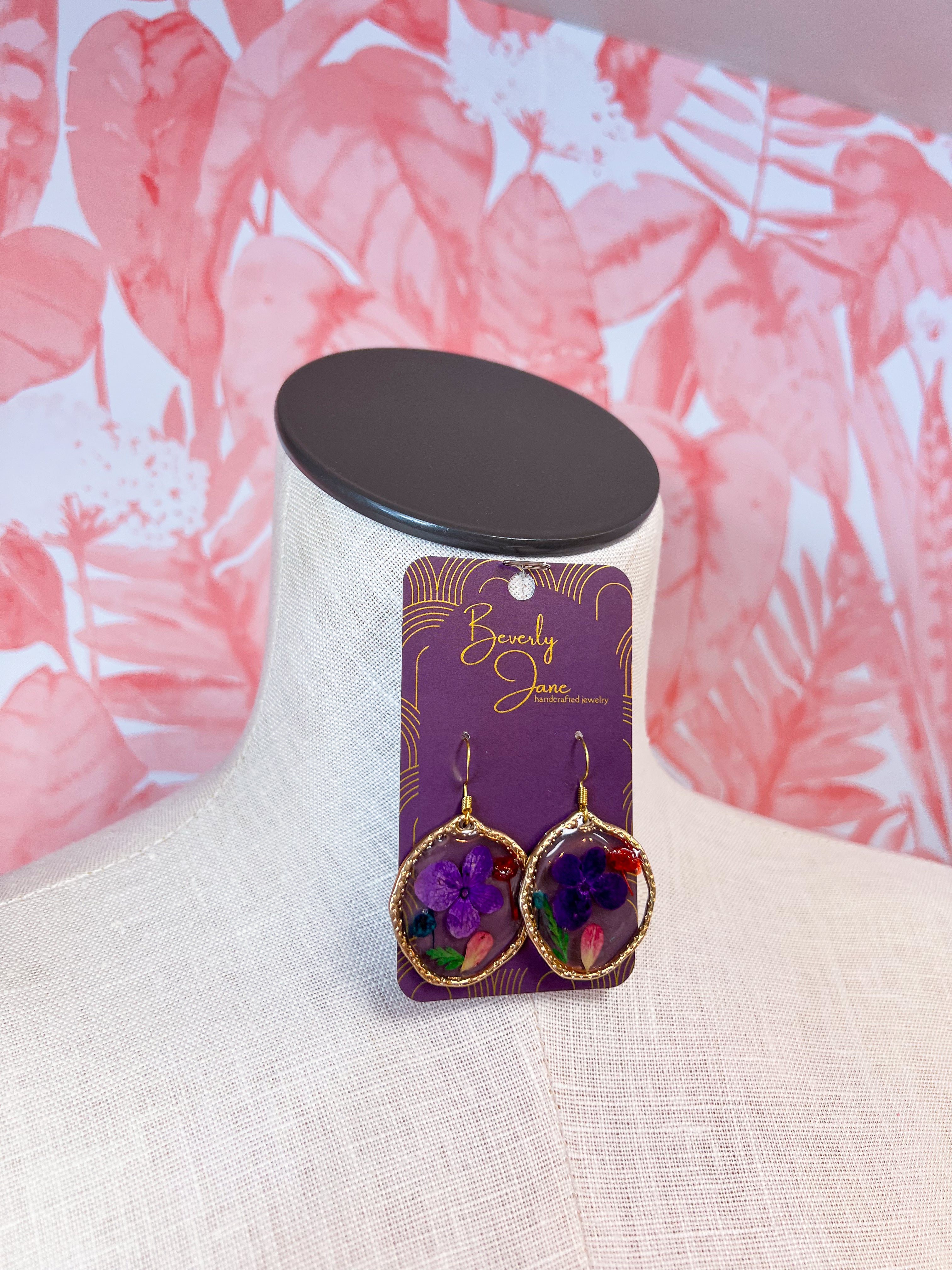 Beverly Jane | Violet Reverie Earrings
