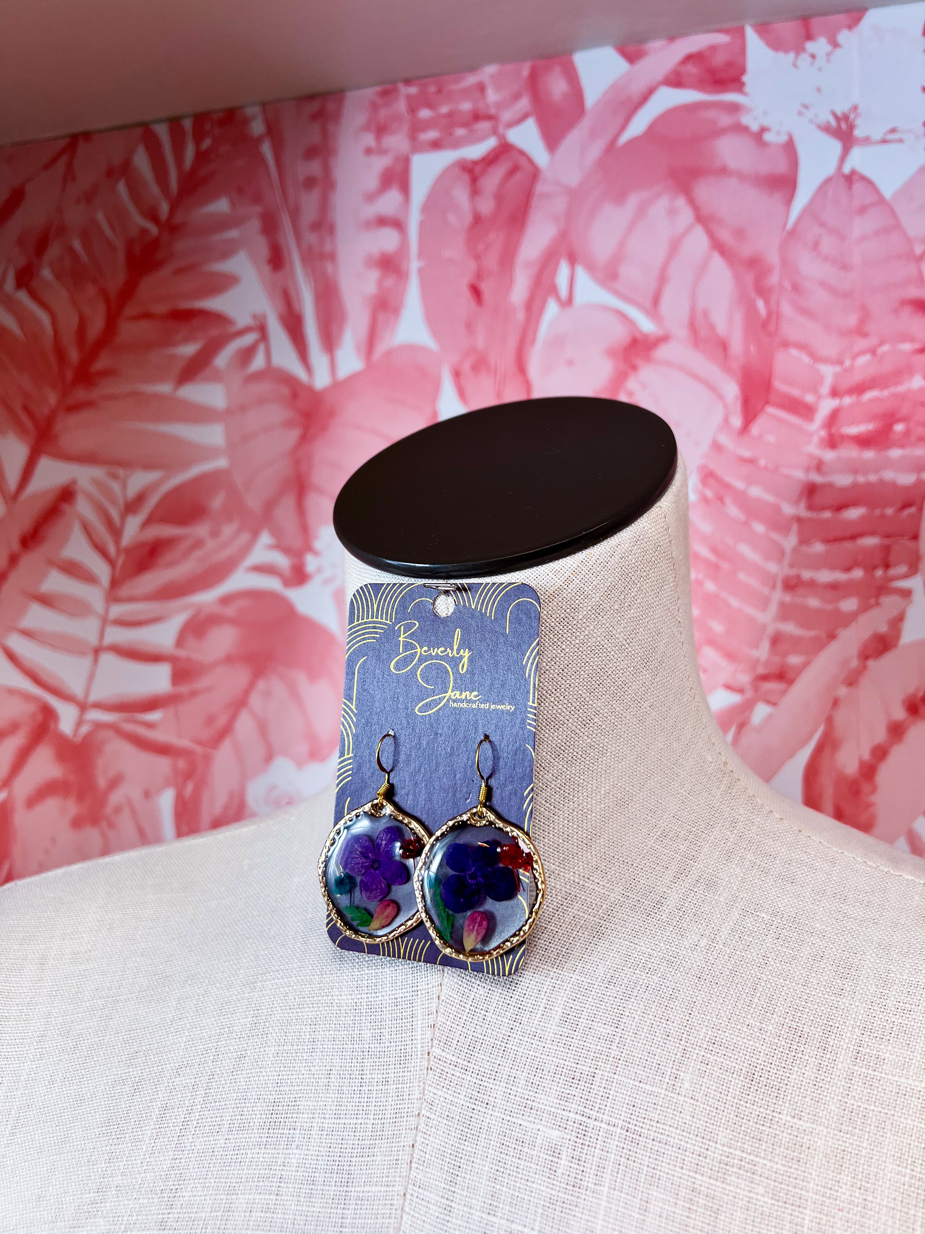 Beverly Jane | Violet Reverie Earrings