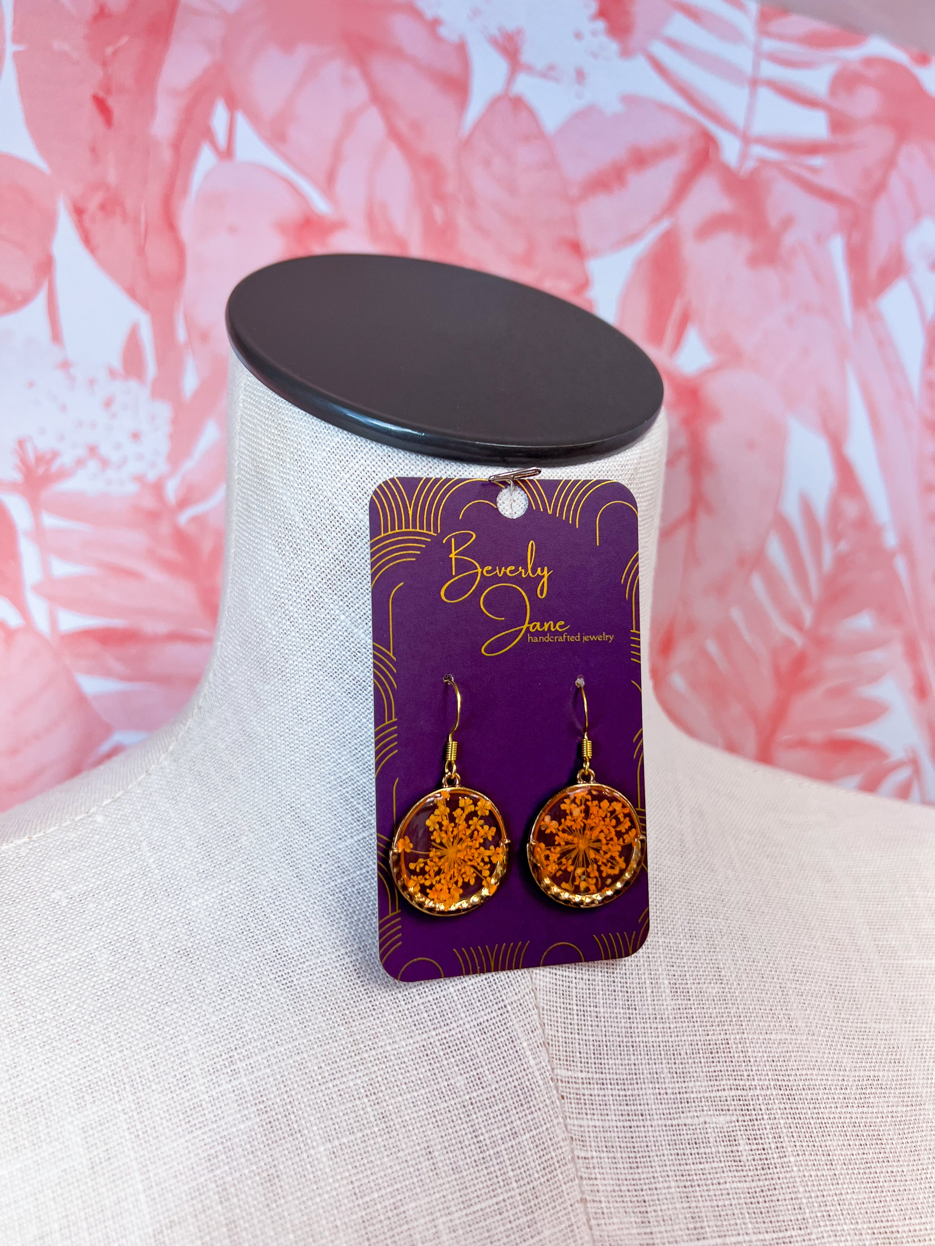 Beverly Jane | Meadow Keepsakes Earrings in Orange