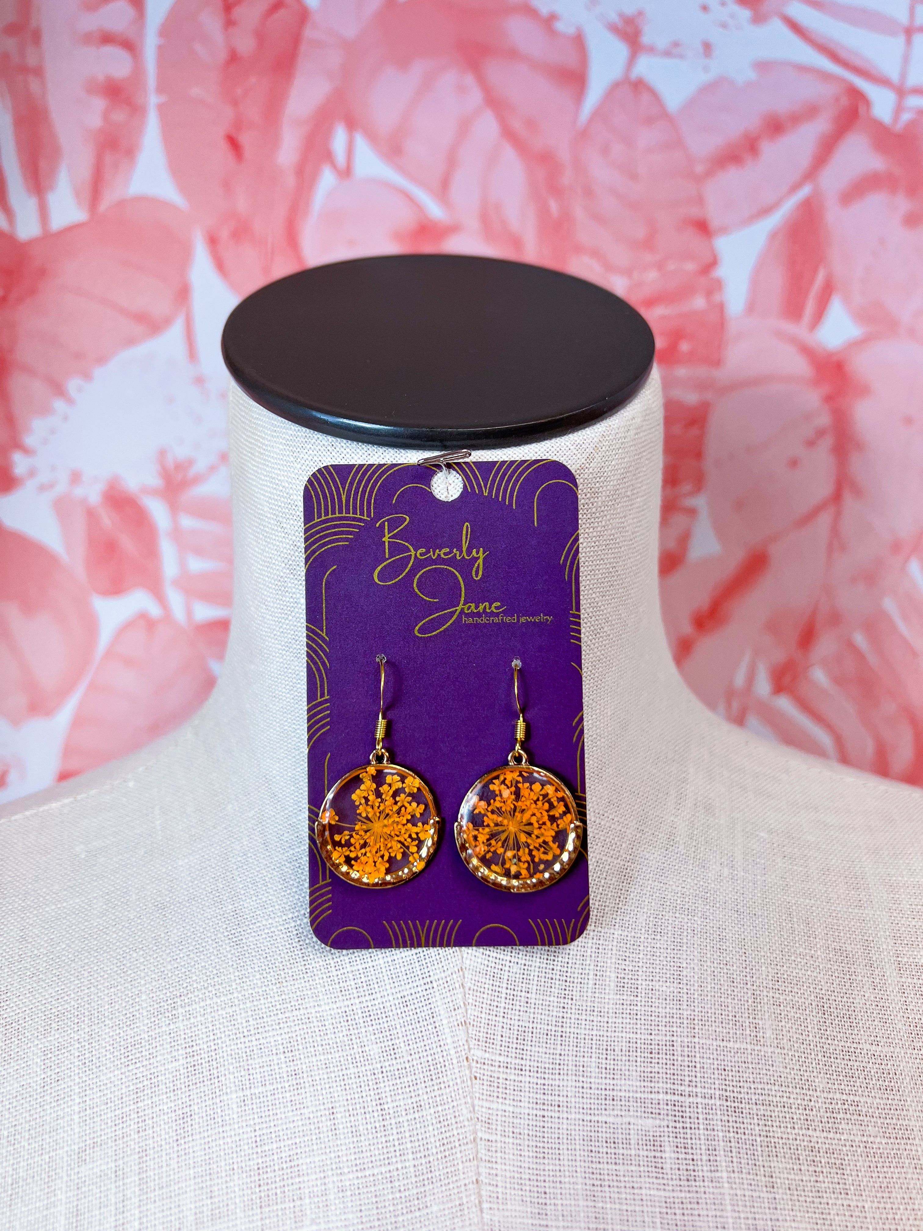 Beverly Jane | Meadow Keepsakes Earrings in Orange