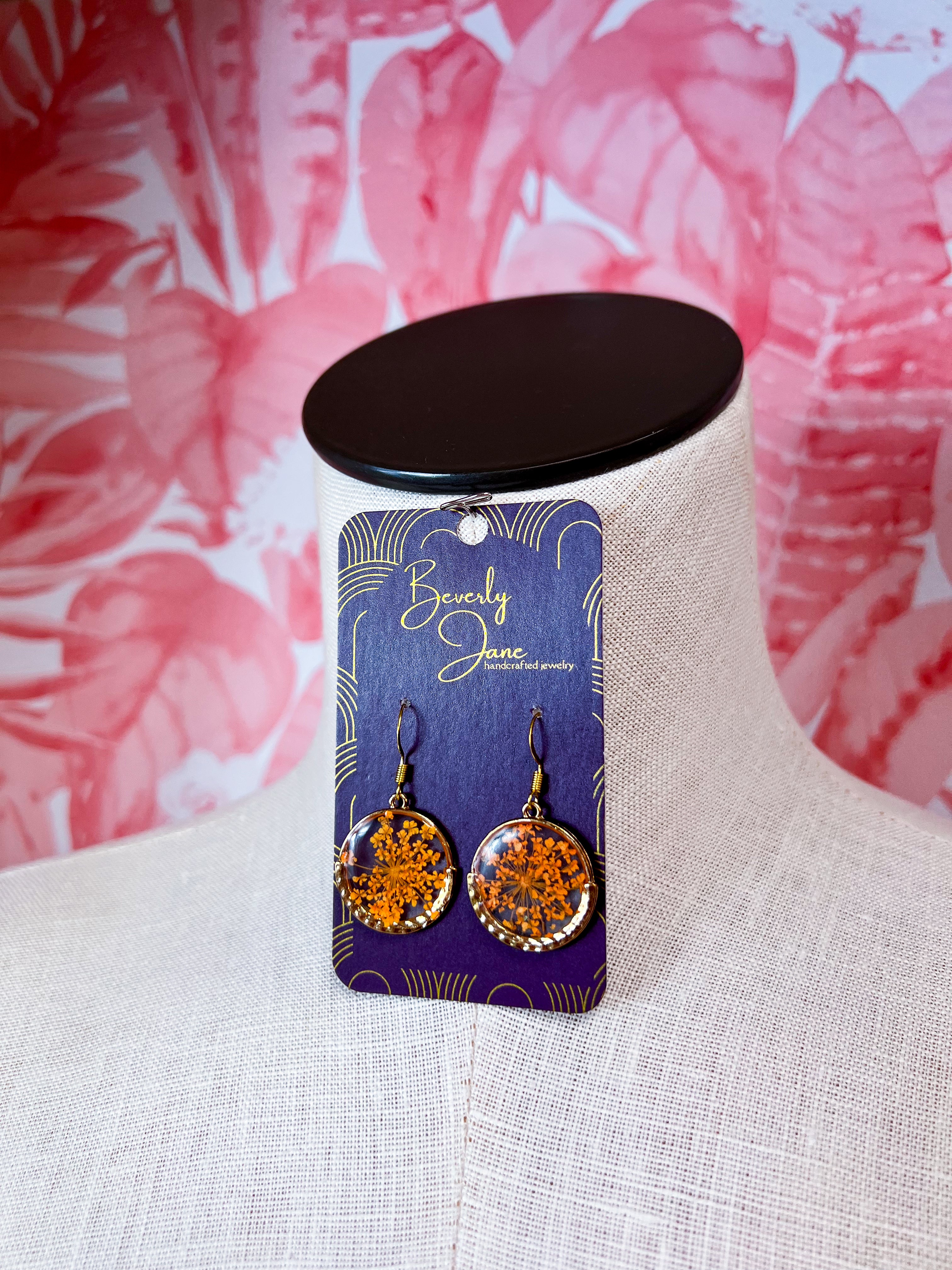 Beverly Jane | Meadow Keepsakes Earrings in Orange