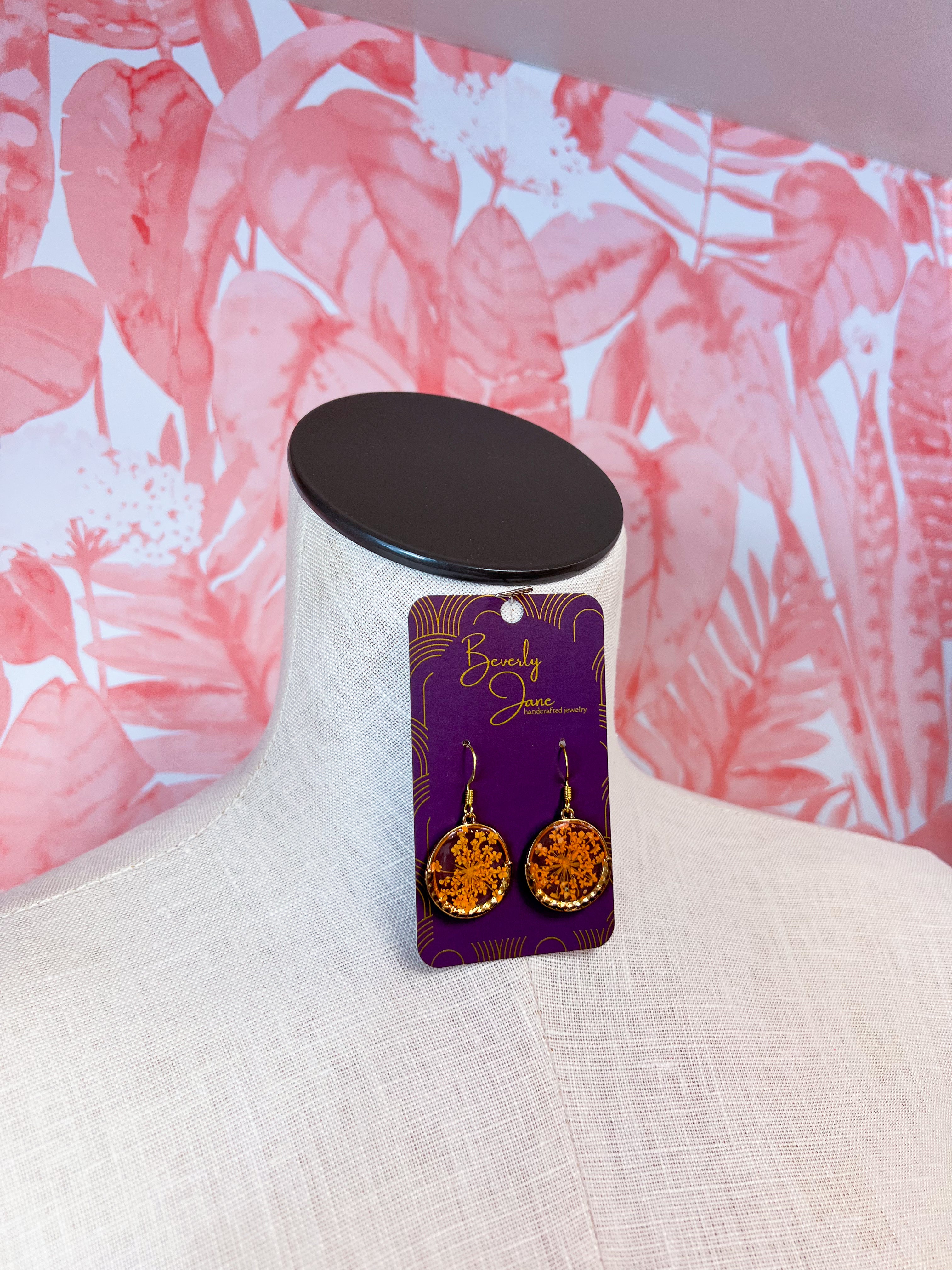Beverly Jane | Meadow Keepsakes Earrings in Orange