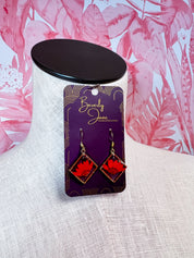 Beverly Jane | Petal Pop Squares Earrings – Scarlet Bloom