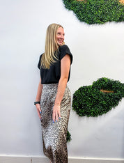 Feline Flair Midi Skirt *FINAL SALE*