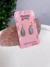 Sparkling Oasis Earrings in Turquoise
