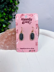 Sparkling Oasis Earrings in Black