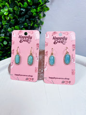Sparkling Oasis Earrings in Amazonite