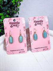 Sparkling Oasis Earrings in Amazonite