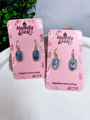 Sparkling Oasis Earrings in Sodalite