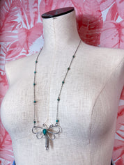 Myra | Dragonfly Pendant Necklace