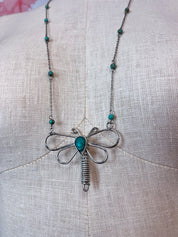 Myra | Dragonfly Pendant Necklace
