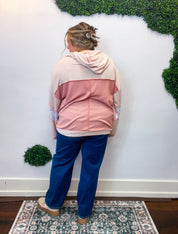 Petal Patch Hoodie Shacket