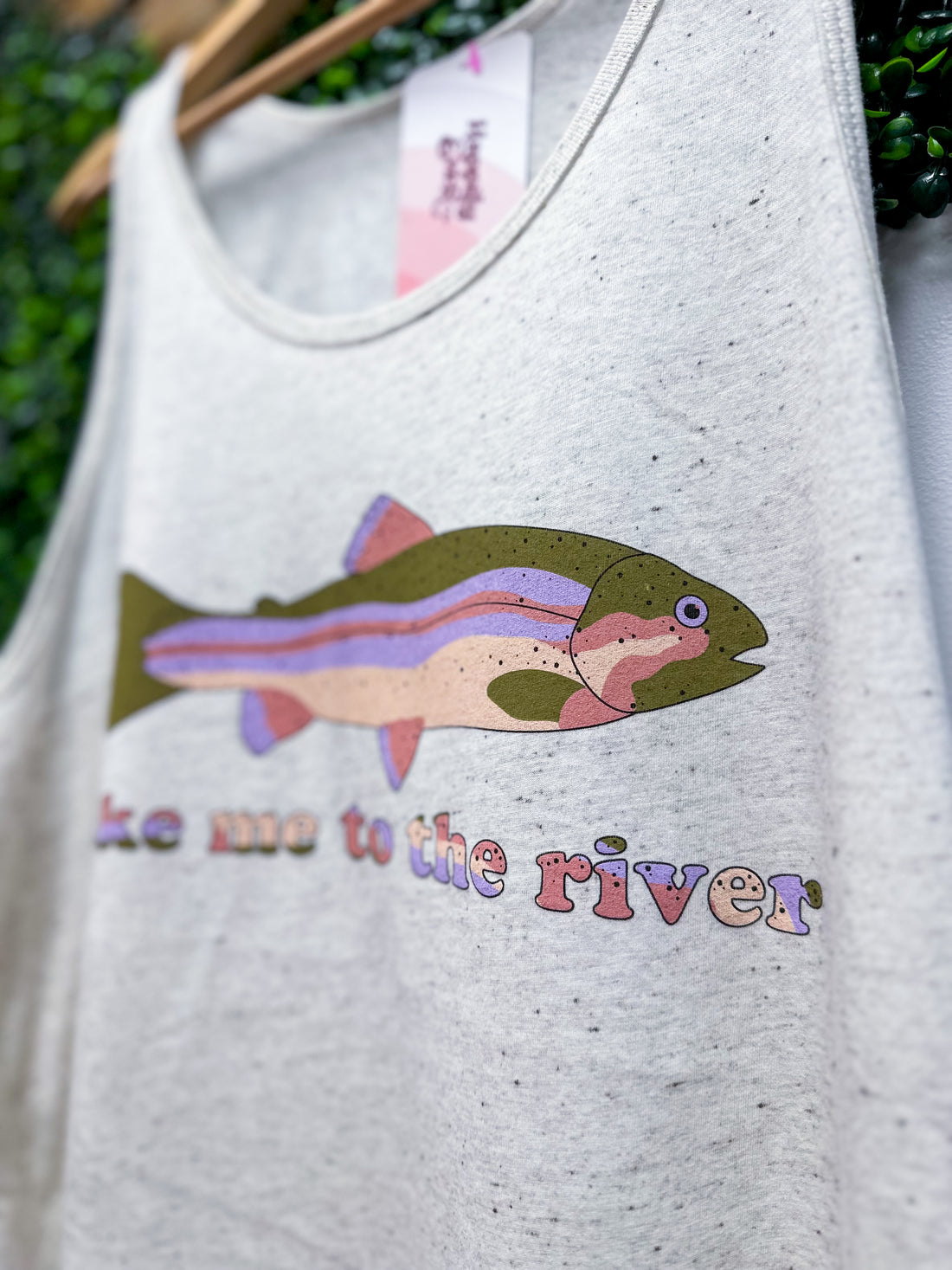 Take Me To The River Graphic Tank *FINAL SALE* XL ONLY!**