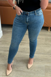 High Rise Thermal Skinny Judy Blue Jean