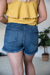 High Rise Pull On  Judy Blue Shorts