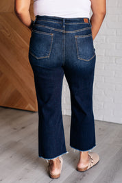 High Rise Cropped Wide Leg Judy Blue Jeans