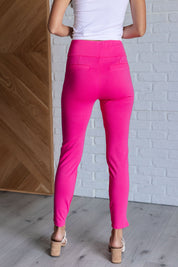 Dear Scarlett Magic Skinny 28" Pants in Hot Pink